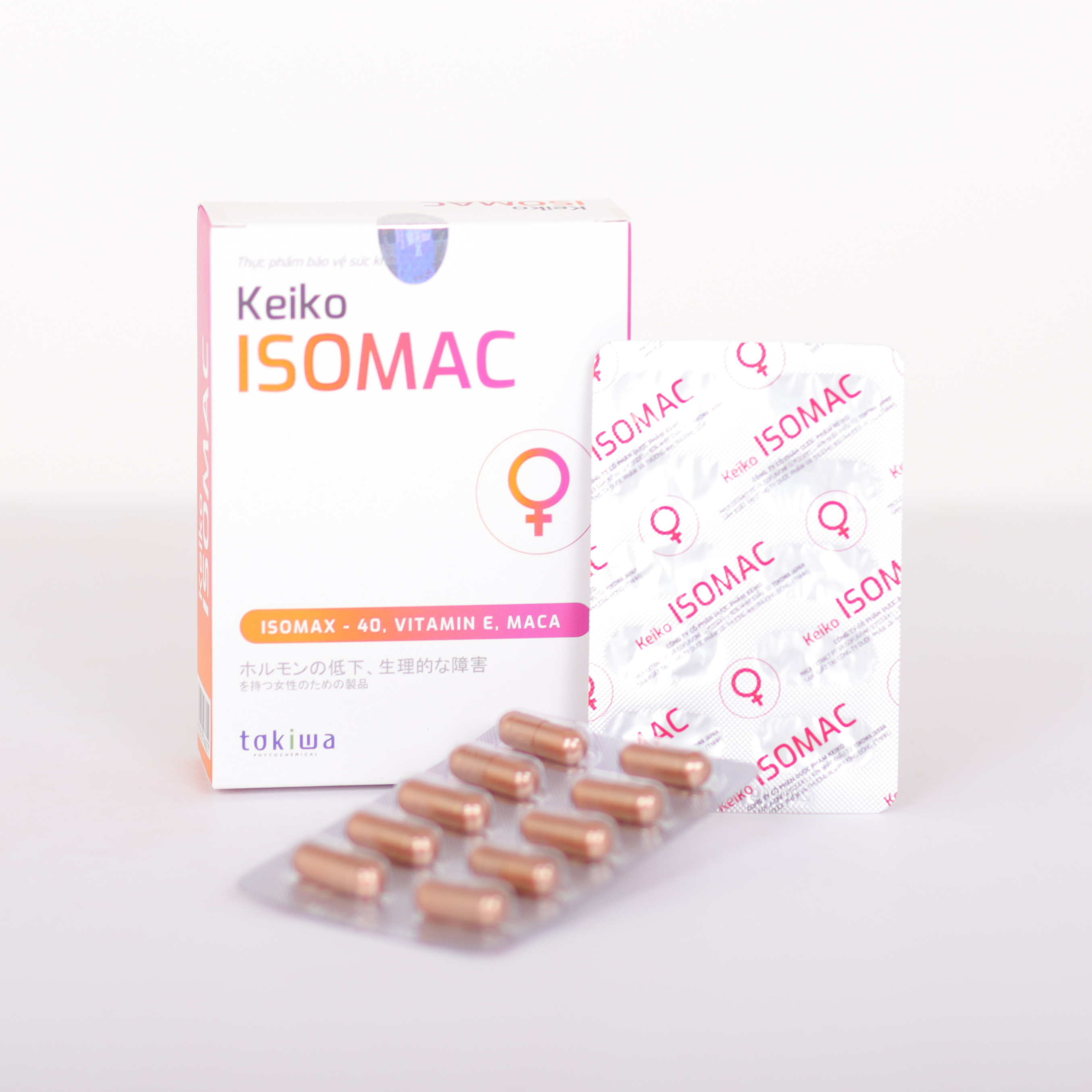 Combo 3 hộp VIÊN UỐNG NỘI TIẾT TỐ: KEIKO ISOMAC