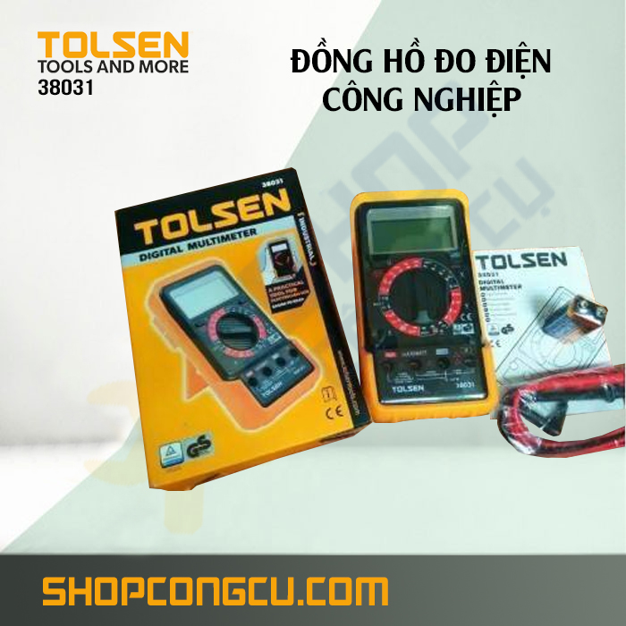 Dụng cụ đo điện công nghiệp Tolsen 38031