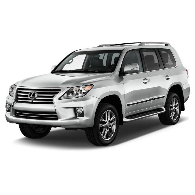 Logo chụp mâm, ốp lazang bánh xe ô tô Lexus 570 Đời từ 2009-2014 TY-129