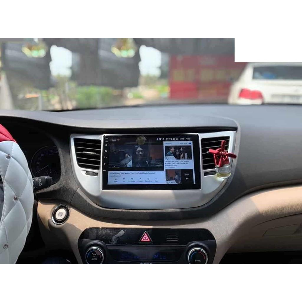 Màn Hình 9 inch Cho Xe HYUNDAI TUCSON 2015-2020, Đầu DVD Android Tiếng Việt Kèm Mặt Dưỡng Giắc Cho TUCSON