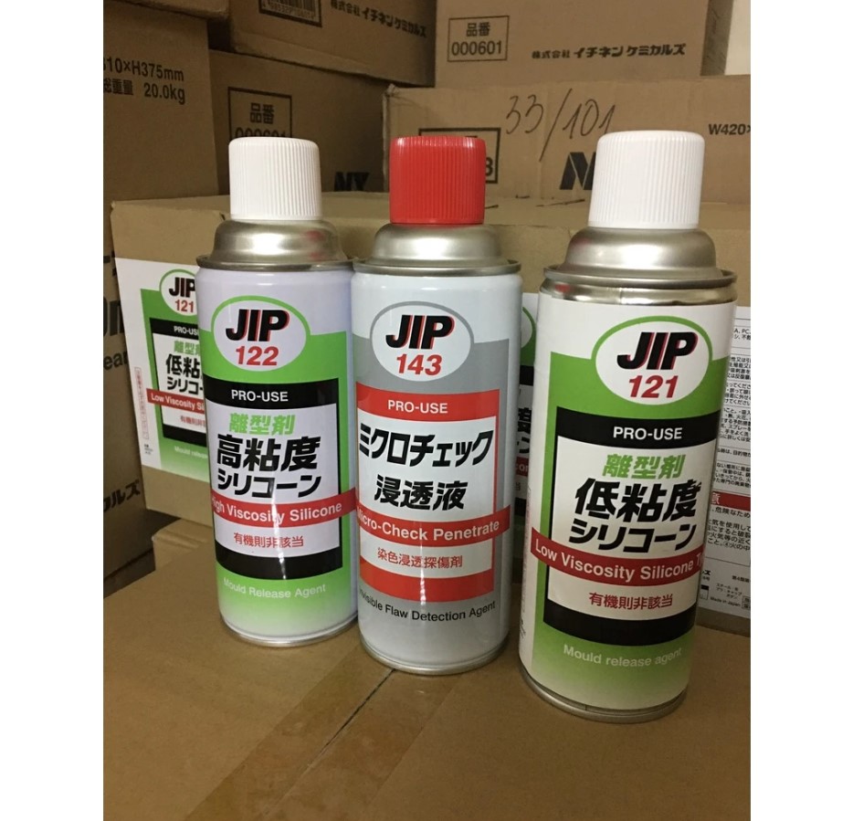 Dung dịch tách khuôn silicon JIP121- ICHINEN Nhật Bản (420ml) - Dùng cho nhựa nhiệt dẻo và nhựa nhiệt rắn