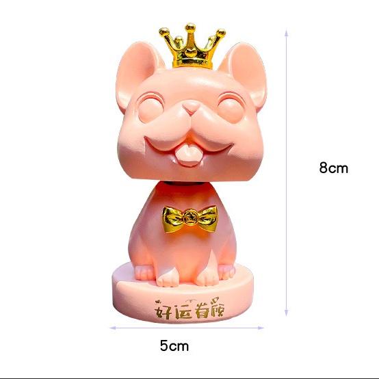 Đồ Trang Trí Xe Hơi Hình Chú Chó Dễ Thương Sáng Tạo