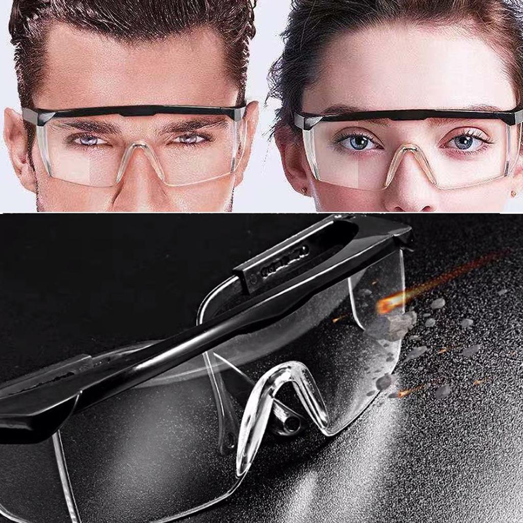 3x Windproof Cycling Goggles UV Protect Anti-Fog Over Glasses Sunglasses Black