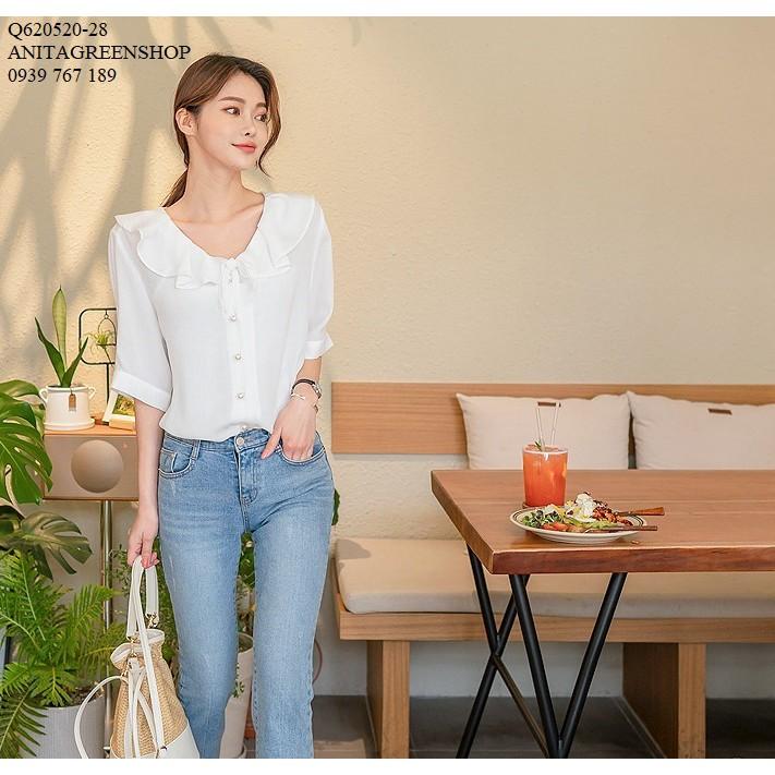 Q620520 ÁO KIỂU TAY LỠ