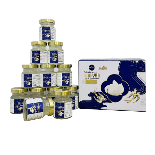 Combo 12 Hũ Nước Yến Sào Sao Yến Người Lớn 20% hộp 70ml