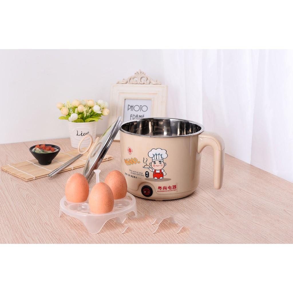 Nồi Lẩu Mini, Ca Nấu Mì Đa Năng Siêu Tốc Siêu Tiện Lợi 16CM.