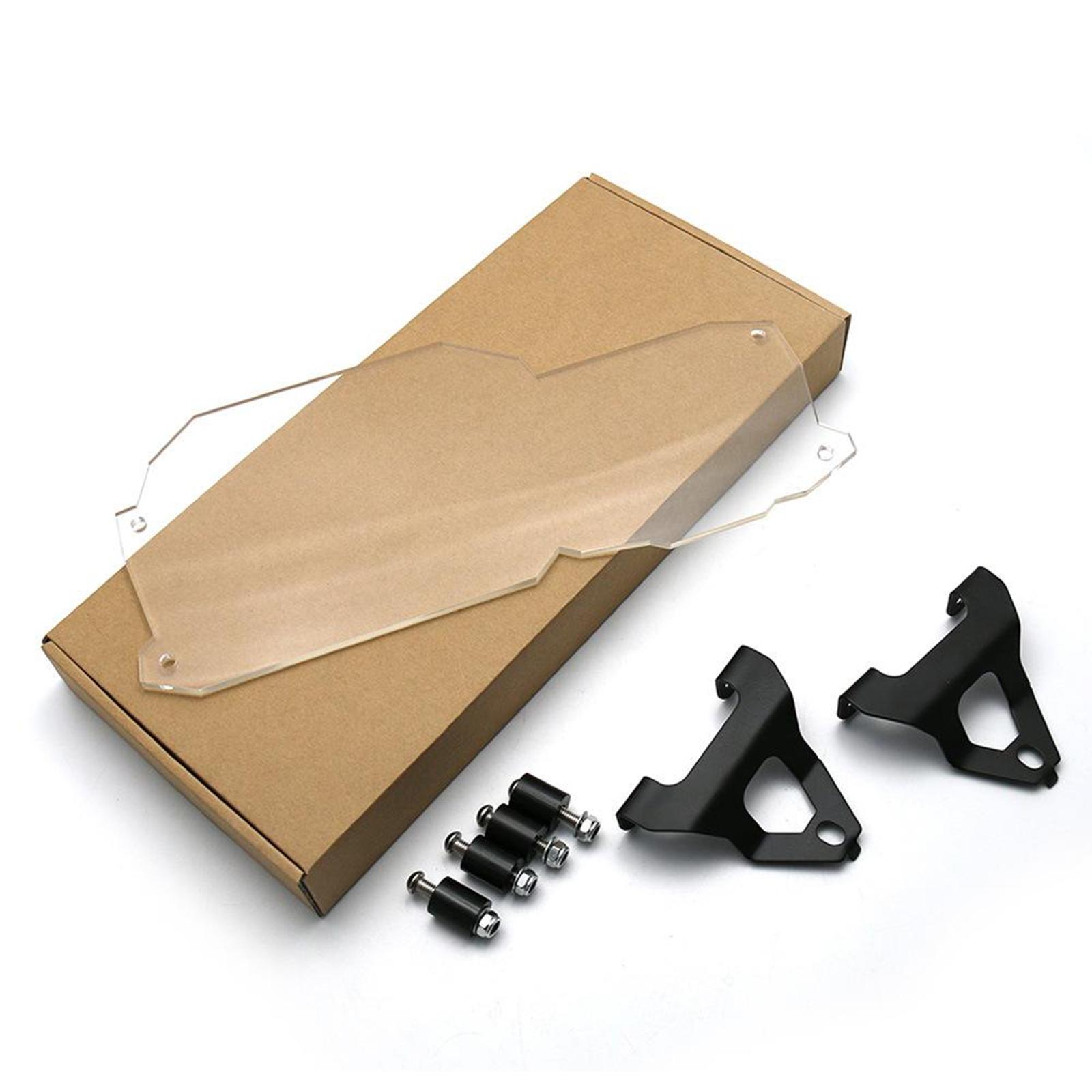 Clear Acrylic Headlight Lamp Mesh Guard Protection for  F650GS 08-17