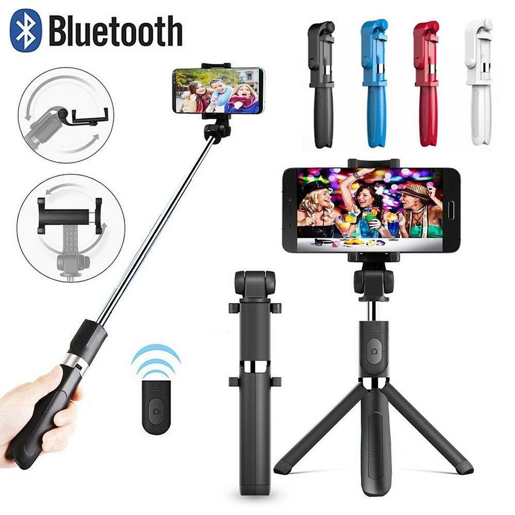 Gậy chụp hình 3 chân kiểu tripod có remote bluetooth điểu khiển L01