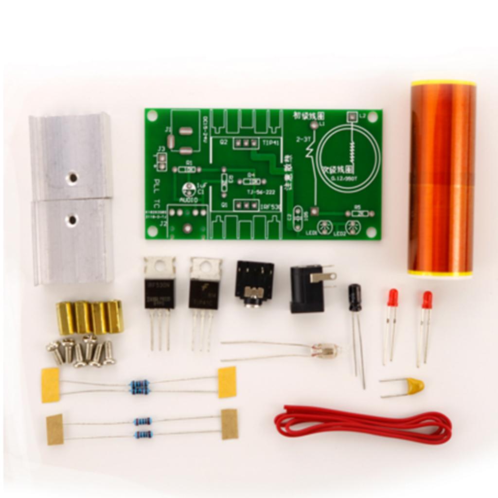 Tesla Coil Circuit Board Diy Kit Lighter Diy Electronic Kit Parts