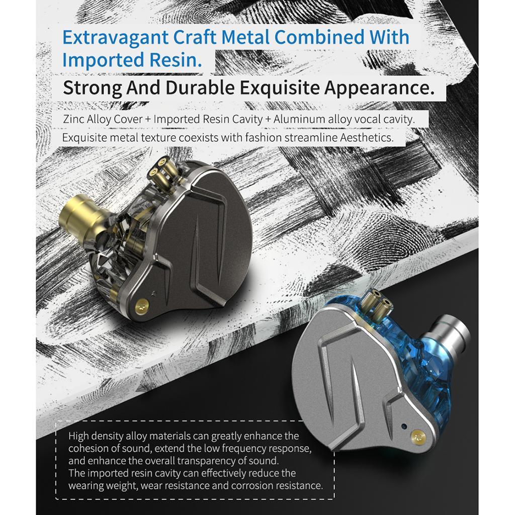 KZ PRO In Ear Earphone Balanced Armature Sport Headset HiFi Earbuds Black