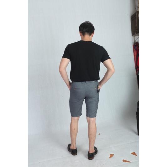 quần ngố nam màu xám
