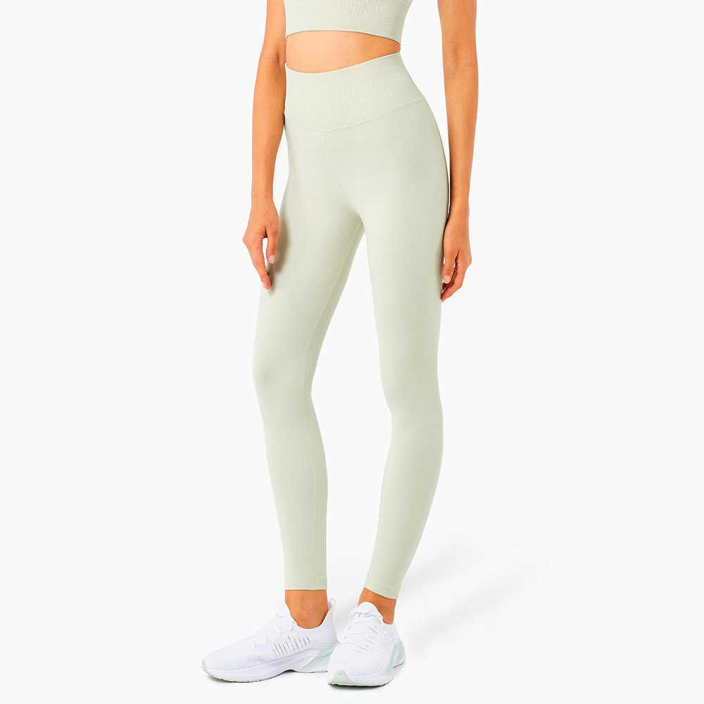 Liền Mạch Tập Yoga Cao Cấp Quần Legging Nữ Chạy Bộ Nữ Sóc Chống Lycra Tập Thể Dục Bụng Điều Khiển Thun Tập GYM Thun NCLAGEN