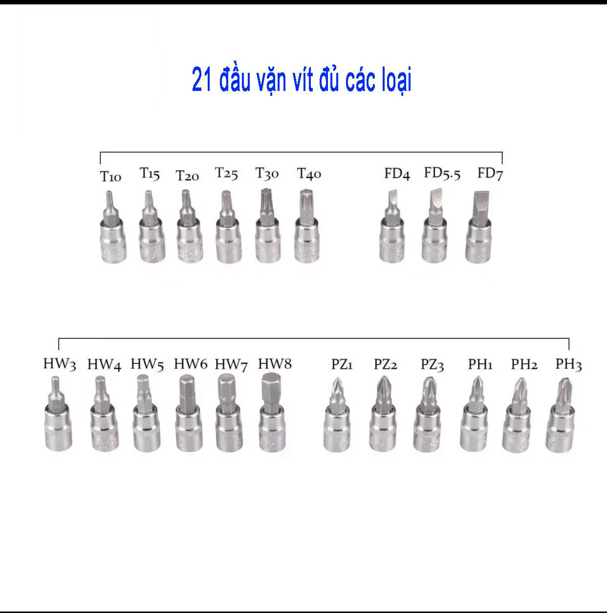 Bộ Dụng Cụ Sửa Chữa - Giao Hàng Toàn Quốc