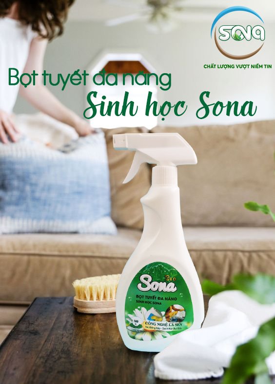Xịt đa năng tẩy rửa vết bẩn vệ sinh nhà bếp sạch sẽ lau kính vệ sinh bề mặt ngừa vi khuẩn 500ml SONAMART_0604