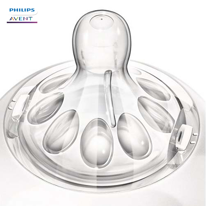 Bình sữa Philips Avent cho bé mô phỏng tự nhiên Bình tập uống đựng sữa cho trẻ sơ sinh chống sặc cổ rộng không có BPA Tặng móc khóa xinh xắn thương hiệu Bamboo Life