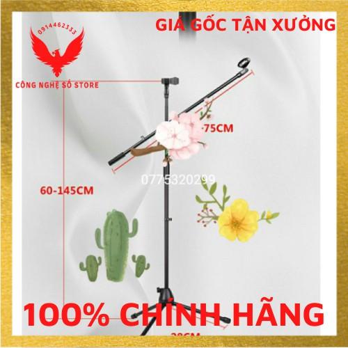 Chân đế đứng kẹp Micro bom mic stand-chân đế micro sân khấu