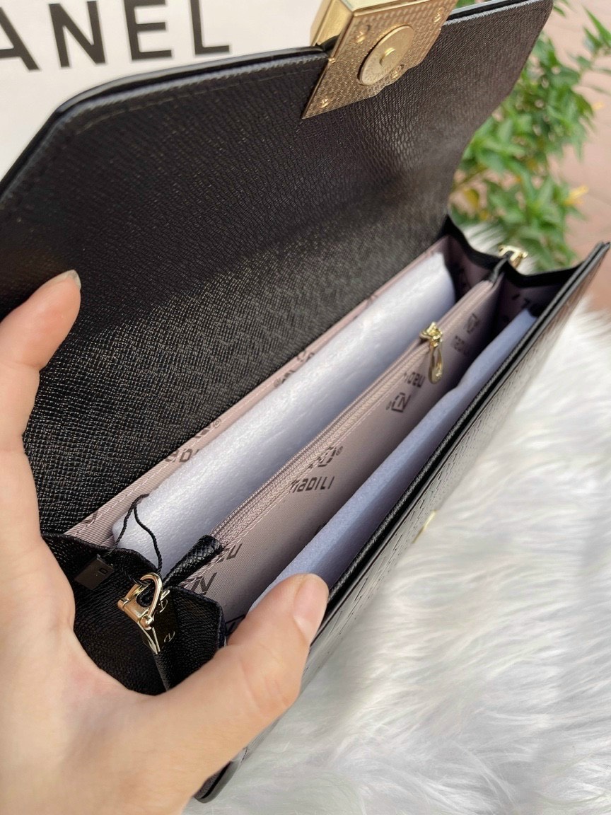 Ví cầm tay đi tiệc kèm dây đeo chéo thời trang