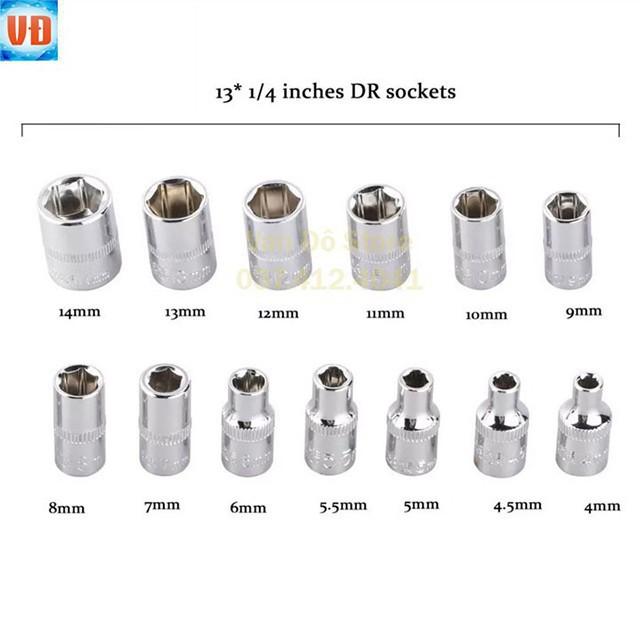 BỘ DỤNG CỤ SỬA CHỮA GIA ĐÌNH 46 MÓN - 46 CHI TIẾT