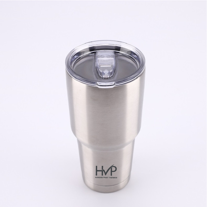 Ly giữ nhiệt HVP - Ly giữ nhiệt inox 304, dung tích 900ml - Màu trắng