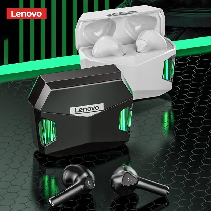 Tai nghe nhét tai chơi game LENOVO GM5 TWS bluetooth 5.0 âm thanh chất lượng HD chống nước giảm ồn tích hợp mi cờ rô-Hàng chính hãng