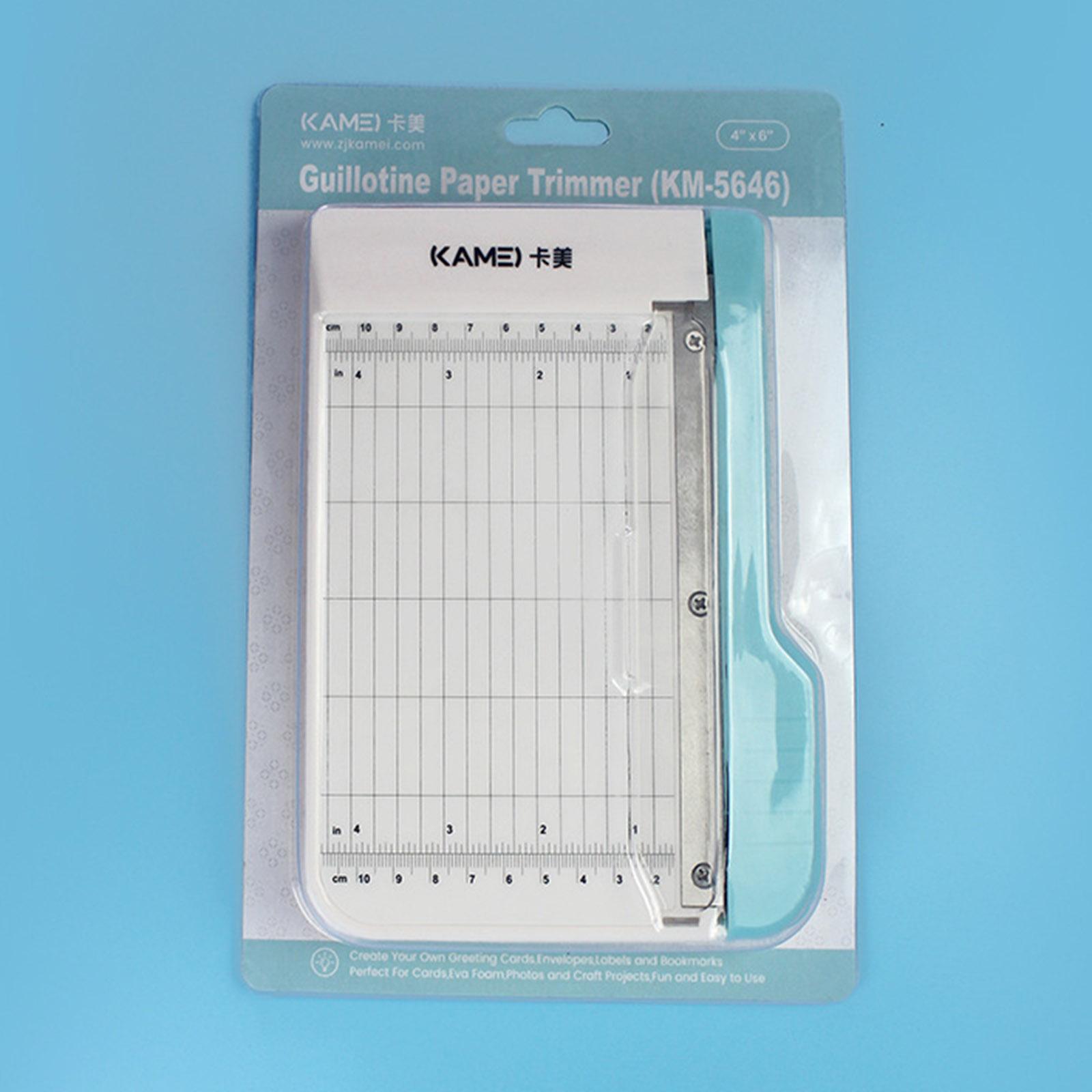 Portable 6'' Paper Trimmer Guillotine Photo Cutter for Label Coupon Laminated Paper Home Office