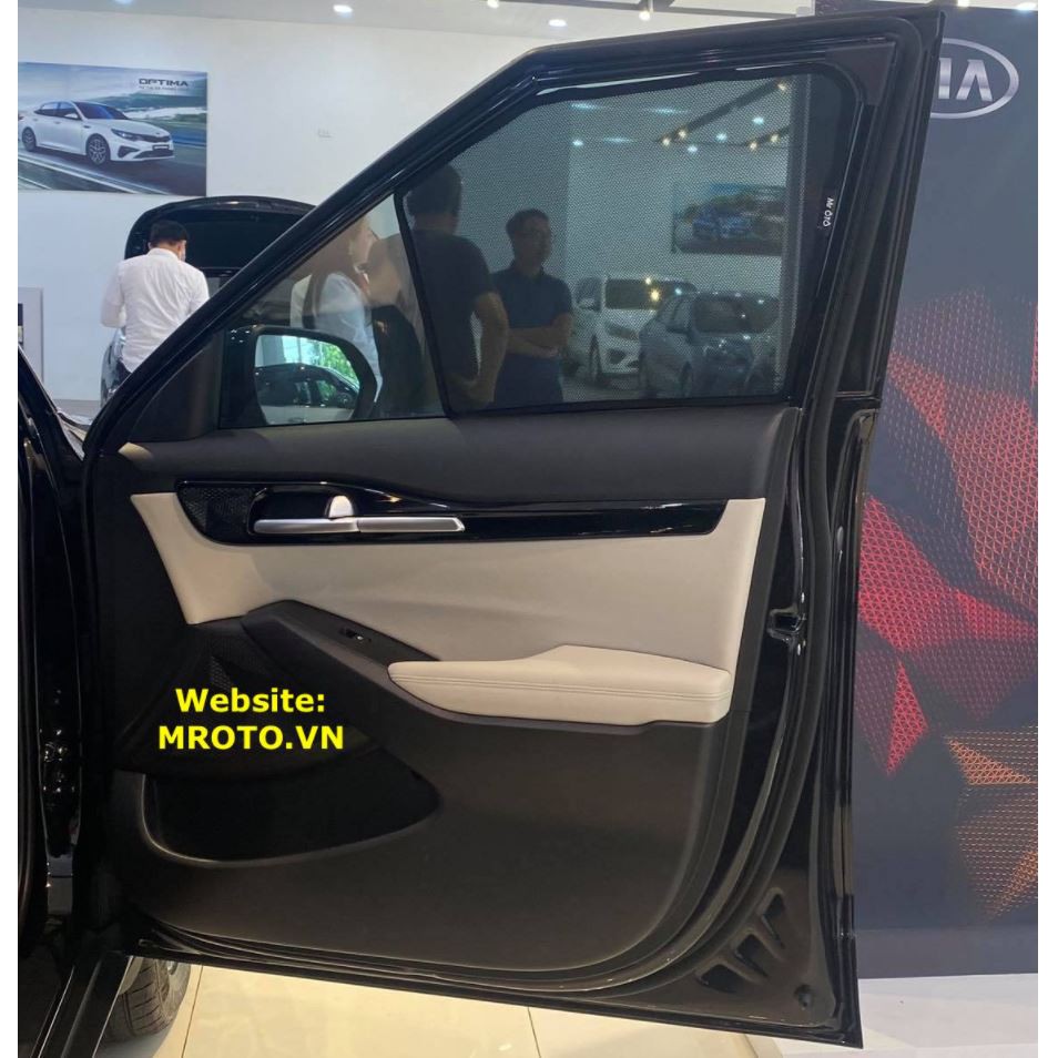 Rèm Loại 1 Mr oto- Rèm Che Nắng, chắn nắng nam châm Xe Kia Seltos 2020- 2021- 2022 bao dày- Bảo hành 24 tháng