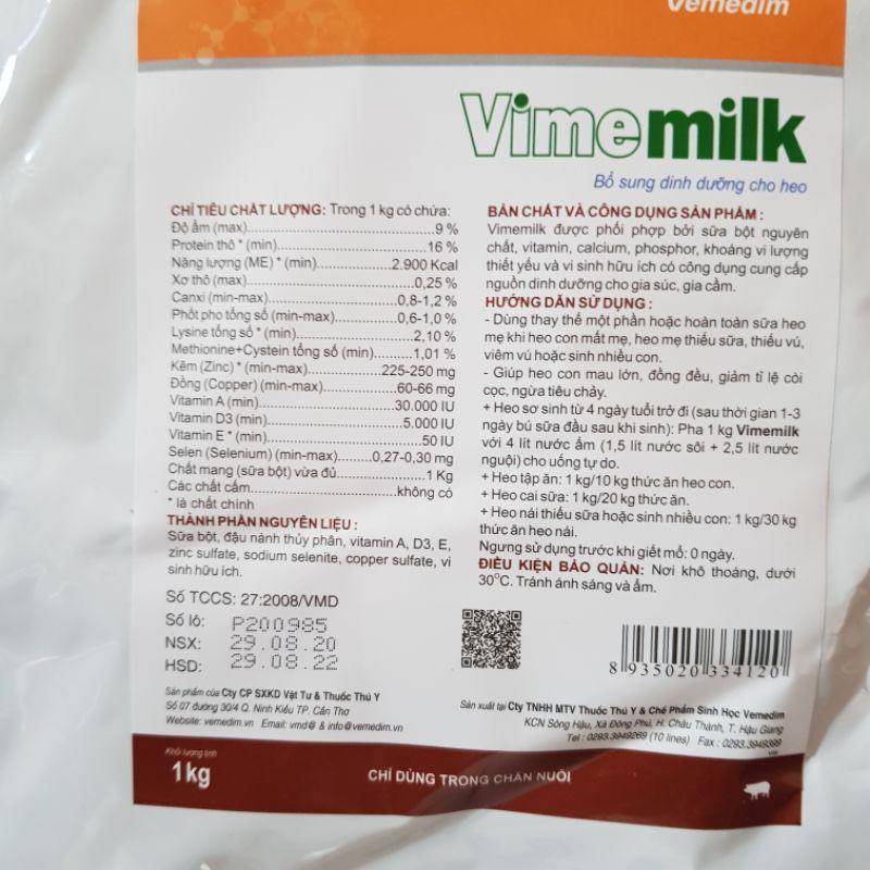 1kg hỗ trợ s.ữ.a vime mi lk bổ sung cho vật nuôi