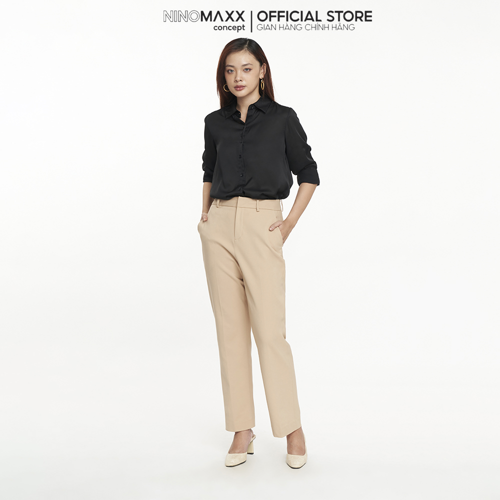 N&amp;M Áo sơ mi Basic Nữ tay dài 2207058