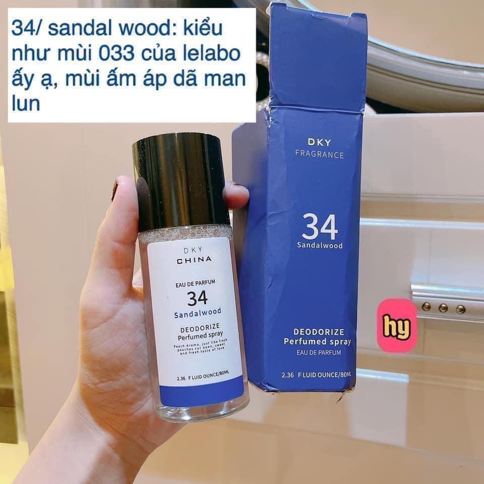 Xịt Thơm Quần Áo Quốc Dân Dky 80Ml