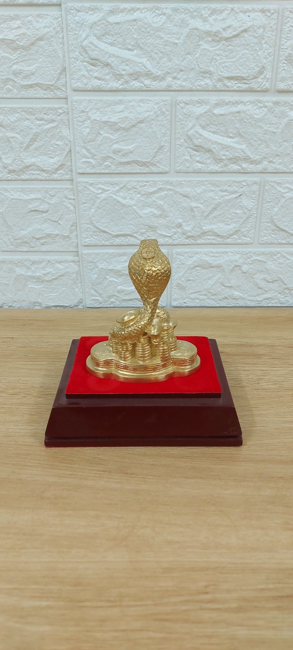 Tượng Rắn Phong Thủy Bằng Đồng