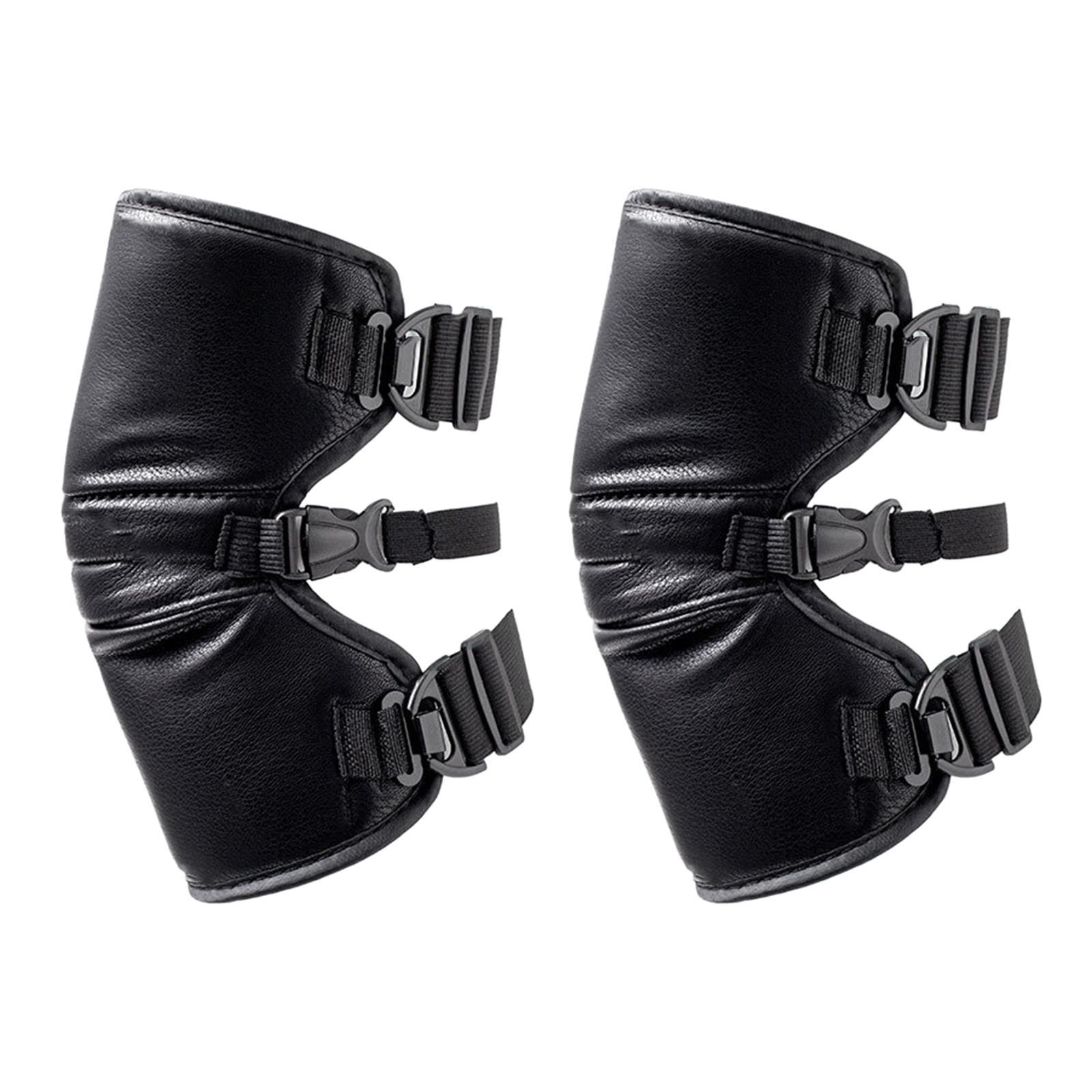 2Pcs Winter Knee Pads Motorcycles Leggings Skateboard Motocross Ski