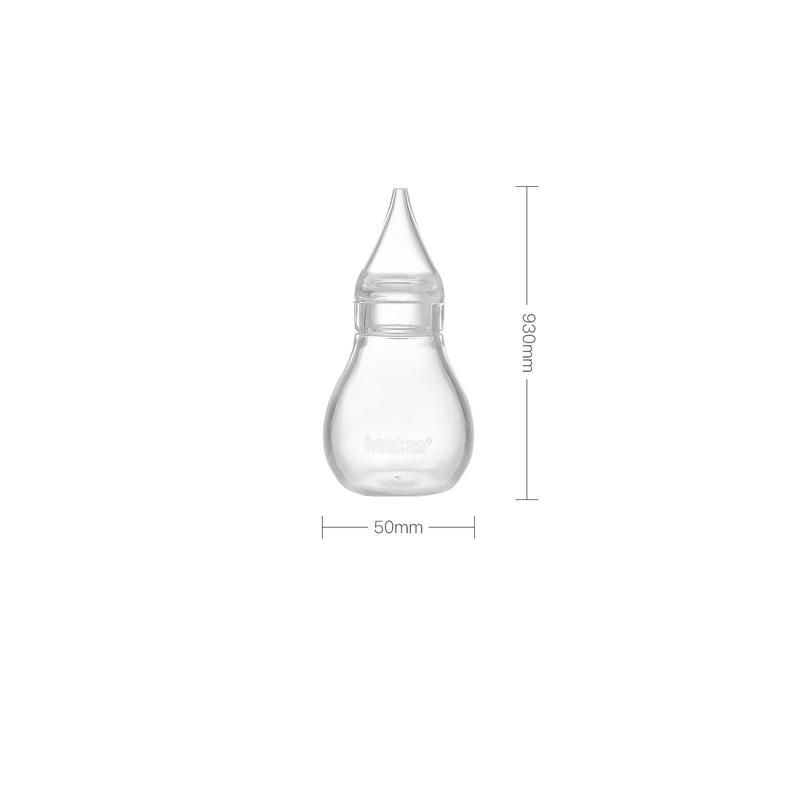 Ống hút dịch mũi cho bé Haakaa. Chất liệu silicone cao cấp, mềm mại. Không chứa BPA, PVC và phthalate