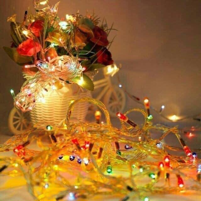 Dây đèn nháy kim 5m trang trí siêu đẹp