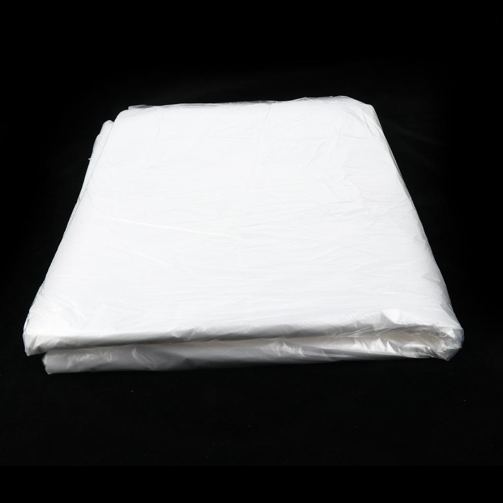 200Pcs Large Disposable Hair Cutting Cape Gown Unisex Barber Shop Capes