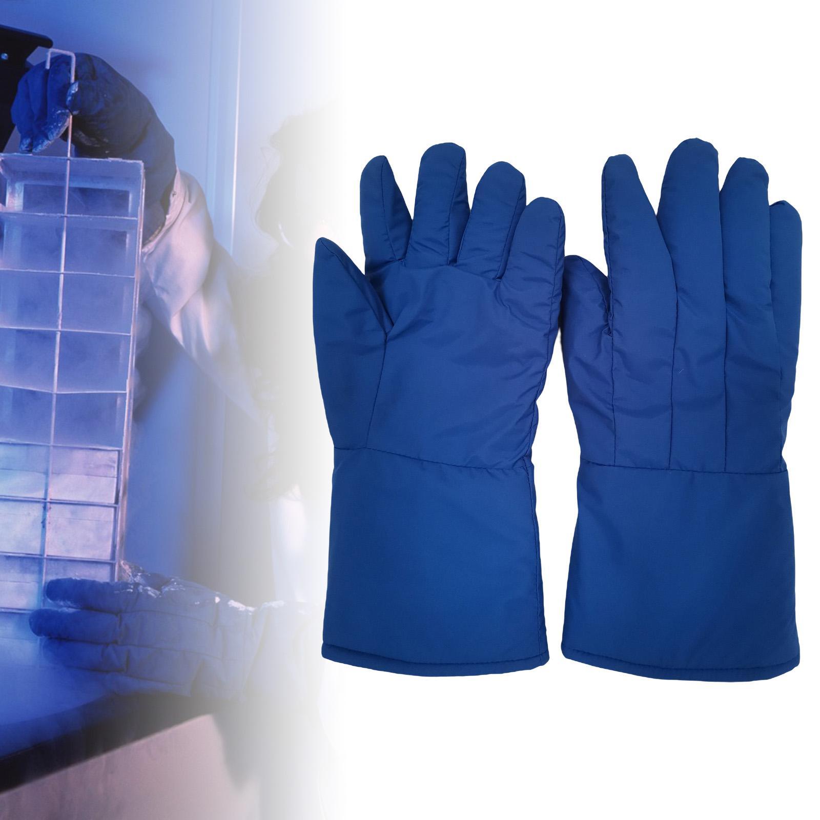 Cold Resistant Gloves Liquid Nitrogen Protection Cryogenic Gloves for Cold Storage