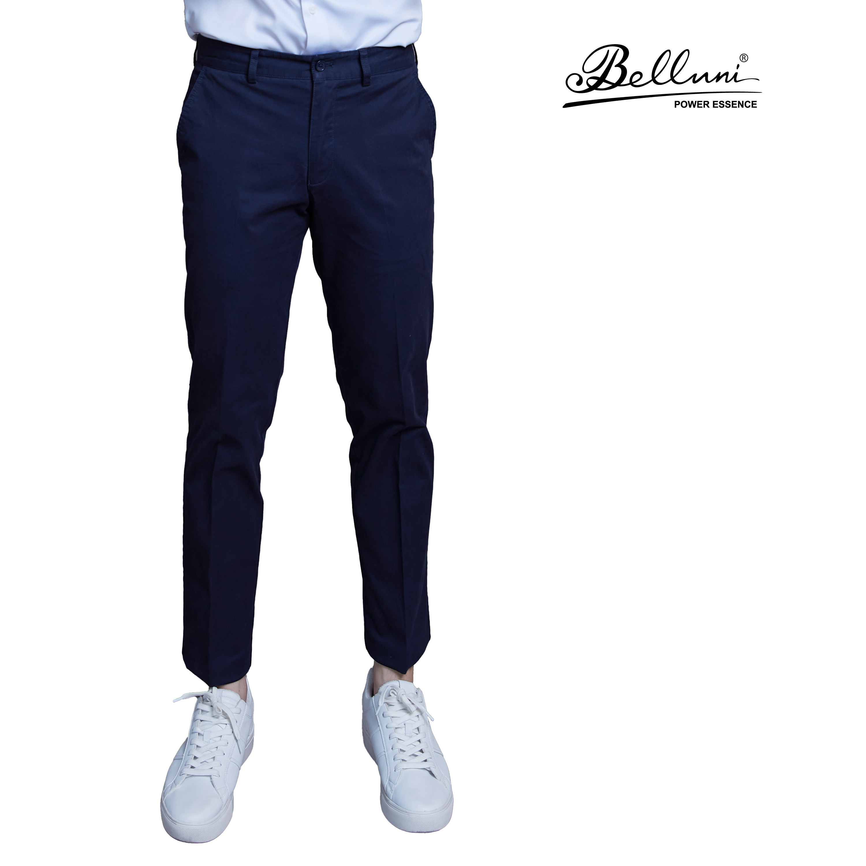 Quần khaki nam công sở cao cấp Belluni sợi cotton không ly - QK0.CMS.BE.25.B