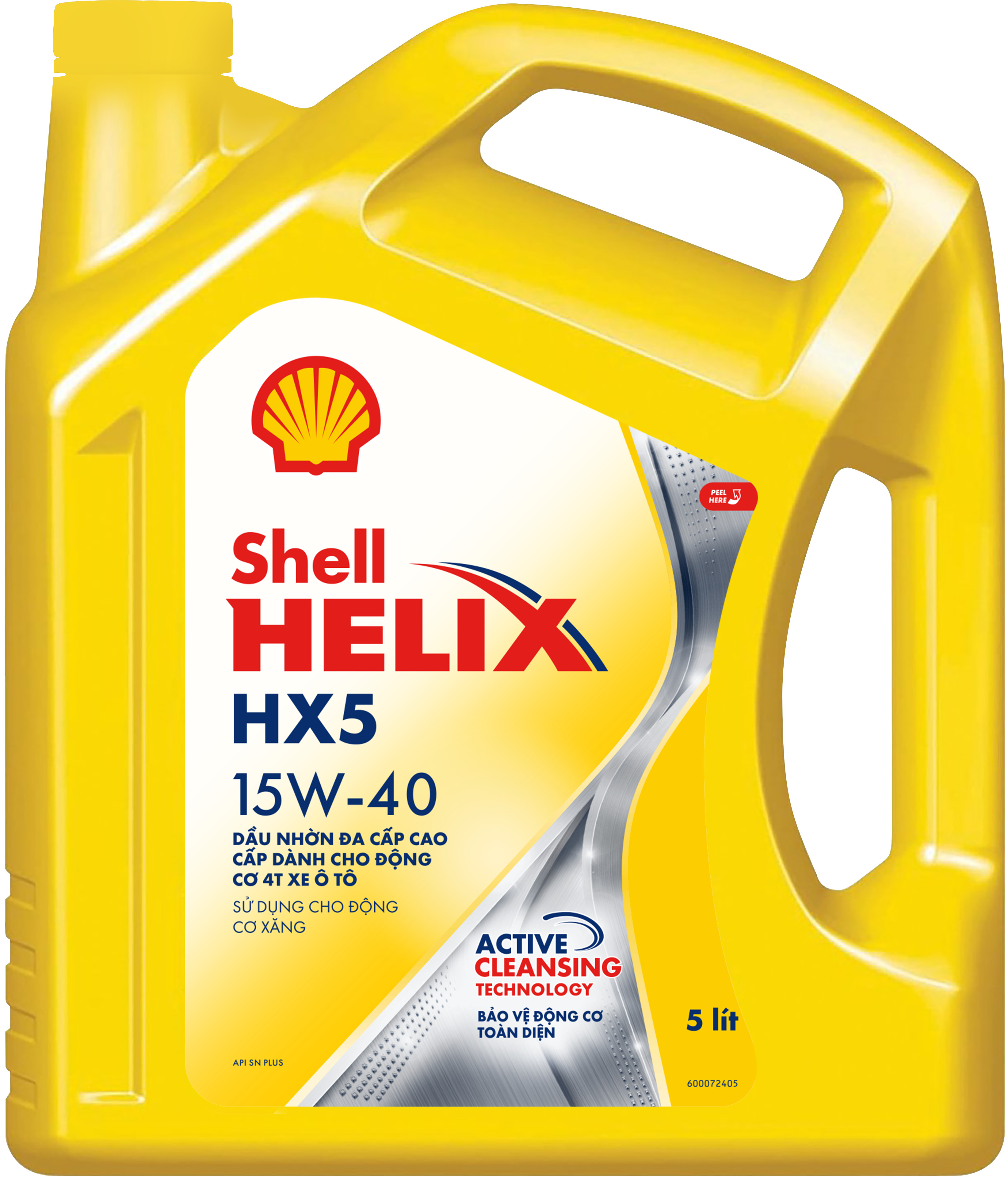 Dầu nhớt xe hơi cao cấp Helix HX5 SN 15W40 5L