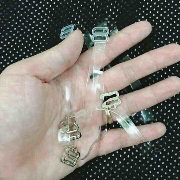 Một đôi dây áo trong suốt cho các nàng