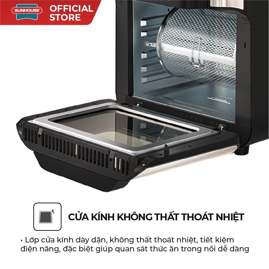 Nồi chiên không dầu 15L SUNHOUSE Mama SHD4088- Hàng chính hãng