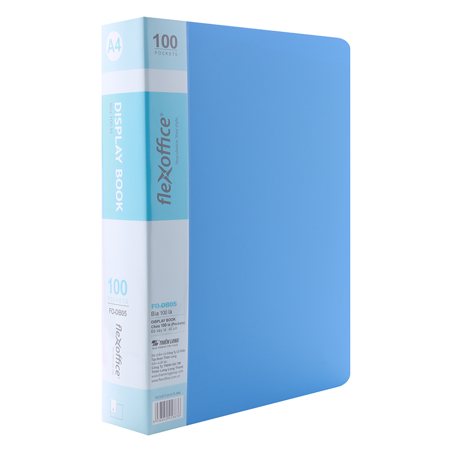 Bìa 100 Lá Flexoffice A4 Fo - Db05