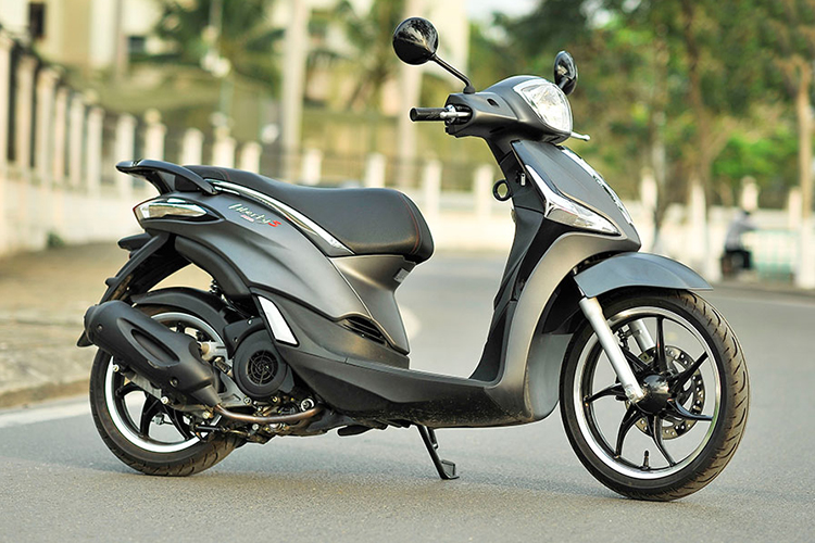 Xe Máy Piaggio Liberty S ABS - Xám