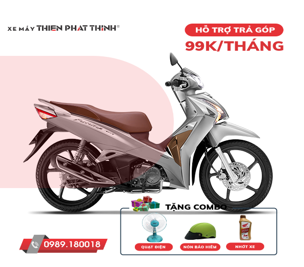 [SIÊU ƯU ĐÃI] - [TRẢ GÓP LÃI SUẤT THẤP] XE MÁY HONDA FUTURE 125FI ( phiên bản vành đúc)