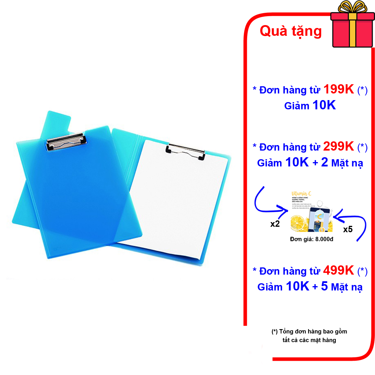 Bìa trình ký đôi nhựa cao cấp A4