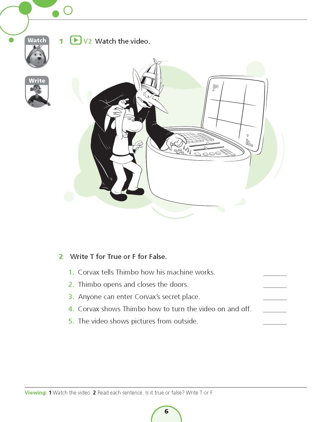 English With Muzzy Level 6 Activity Book