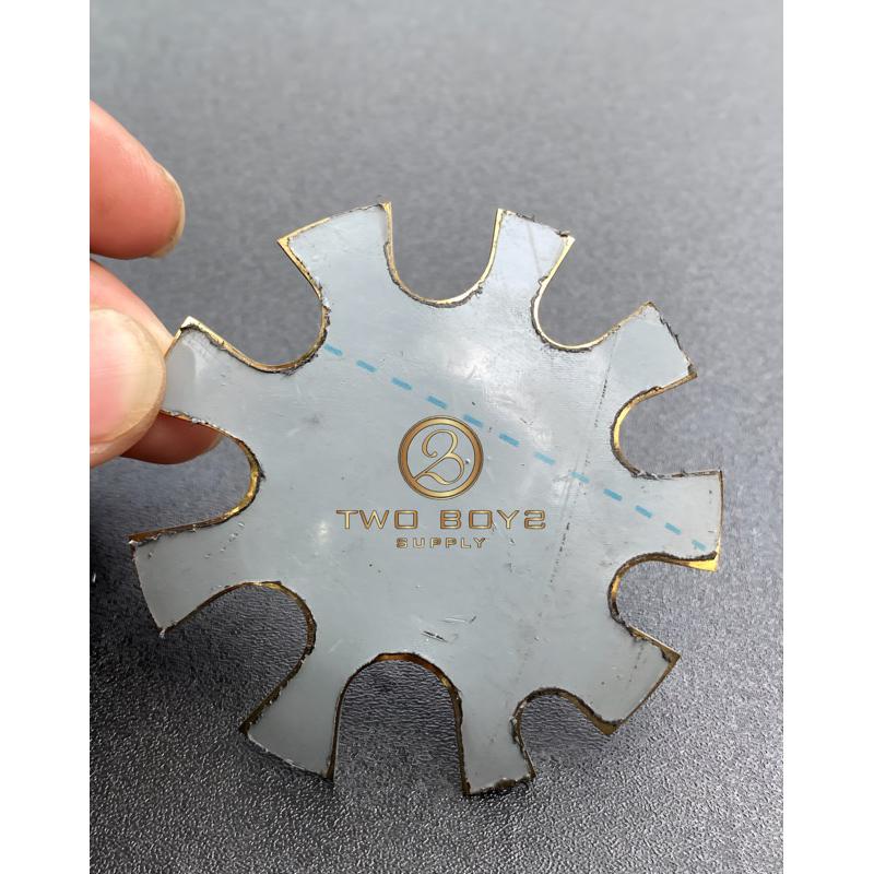 Khuôn cắt bột oval ngắn twoboys,inox 304