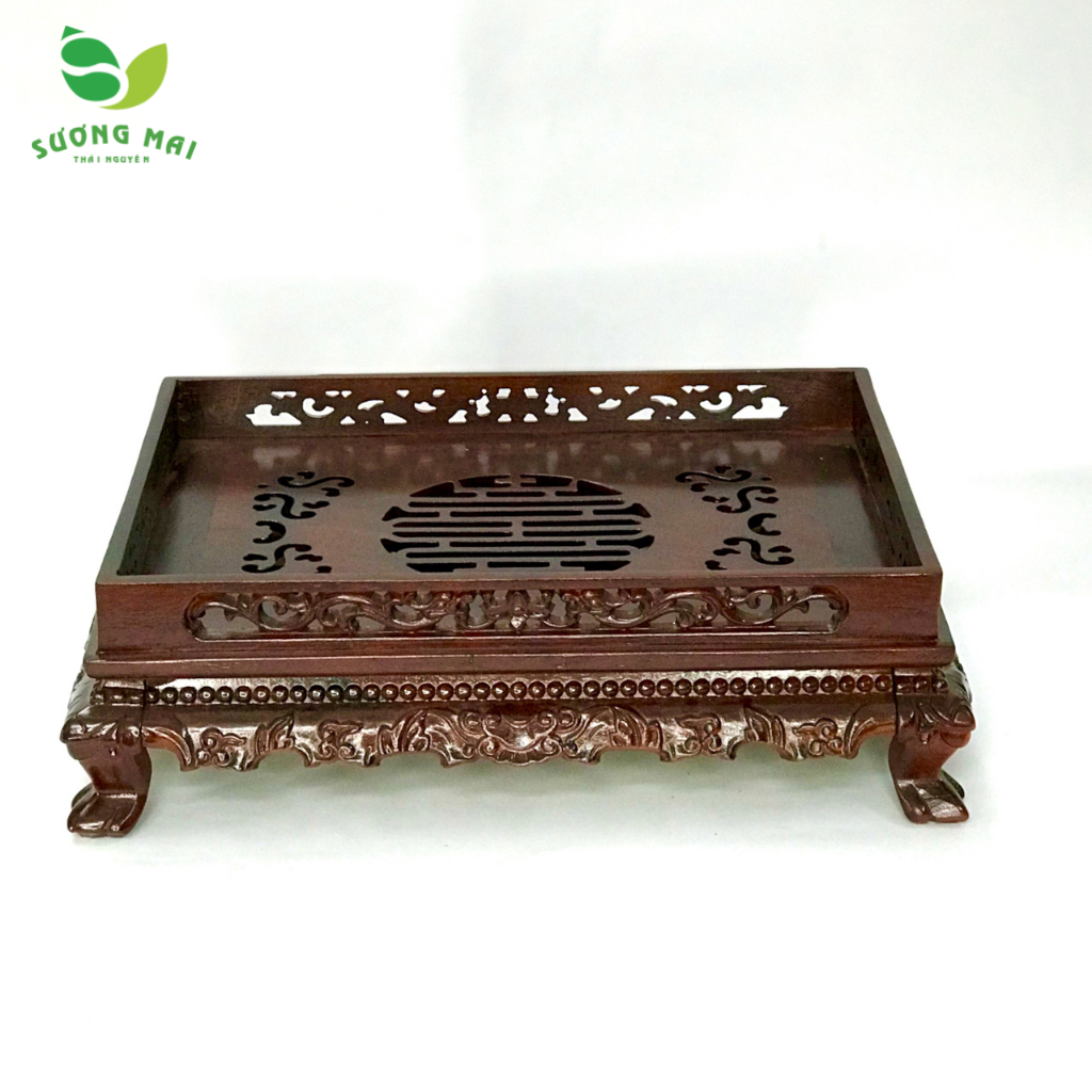 Khay trà gỗ Hương Giáng Long