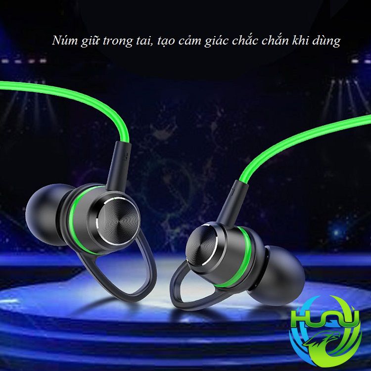 Tai Nghe Gaming Có Mic (Có Thể Tháo Rời) Chân Cắm 3.5mm HuQu HQ-G29 - Hàng Chính Hãng