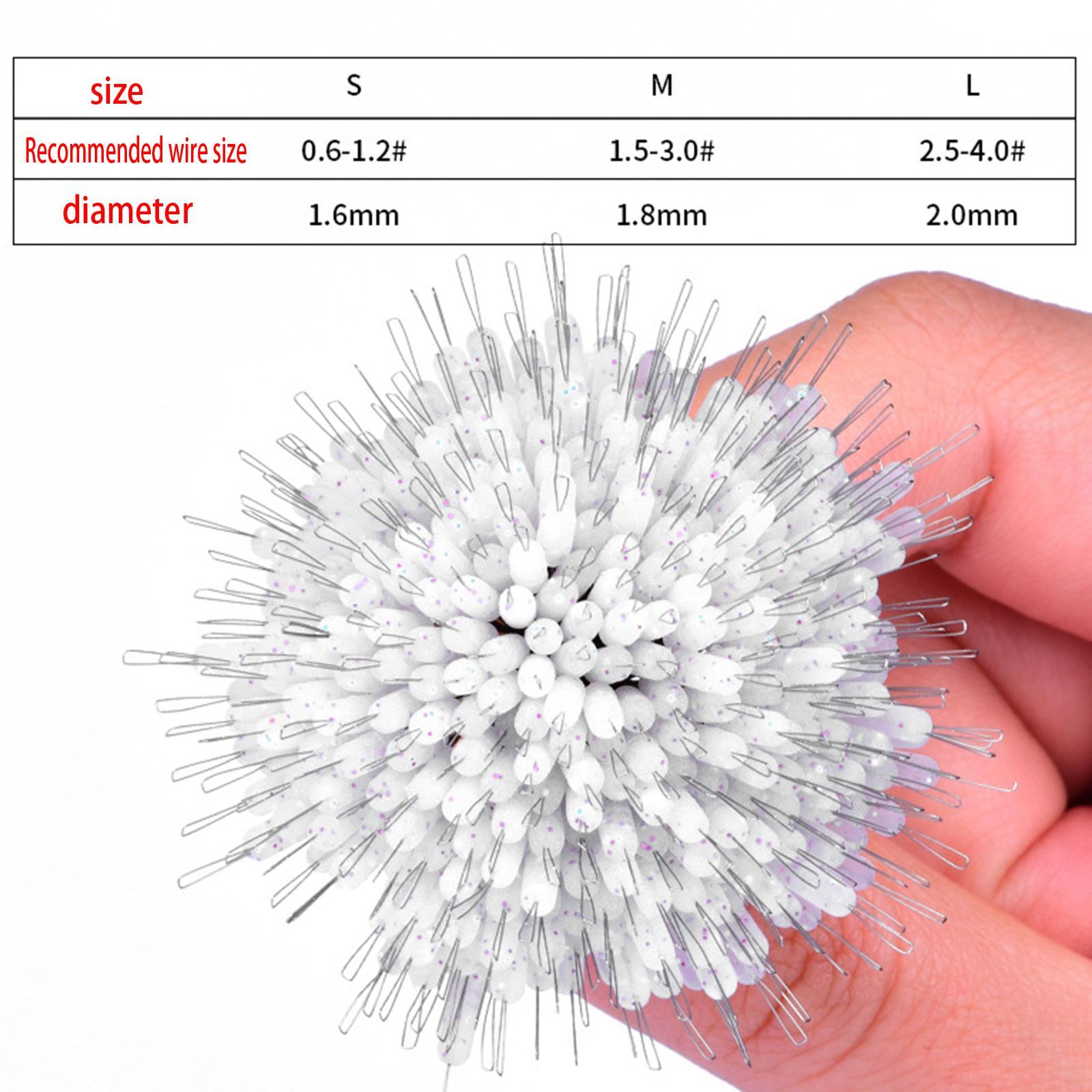 300x Silicone Fishing Bead Bobber Stopper Float Sinker Stops Diameter 1.6mm