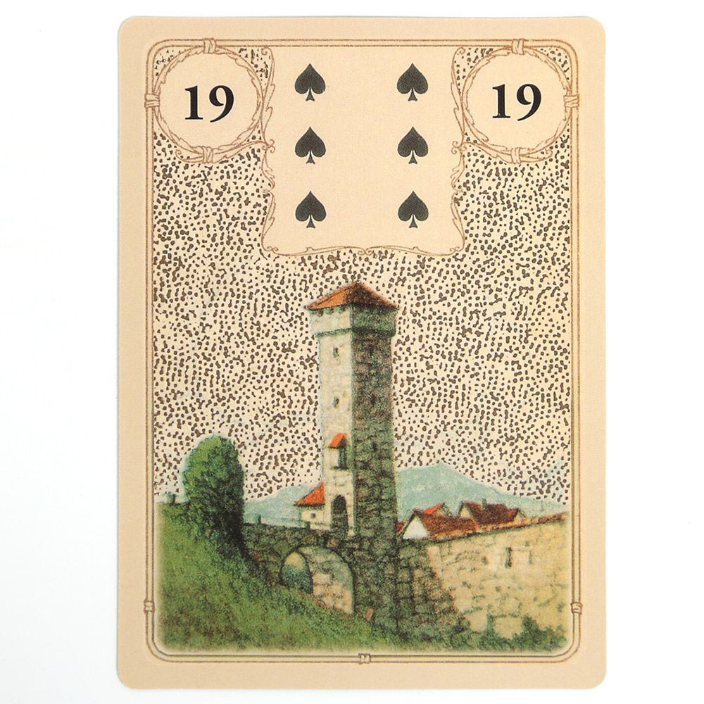 Bài Oracle Golden Lenormand Oracle 36 Lá  Đá Thanh Tẩy