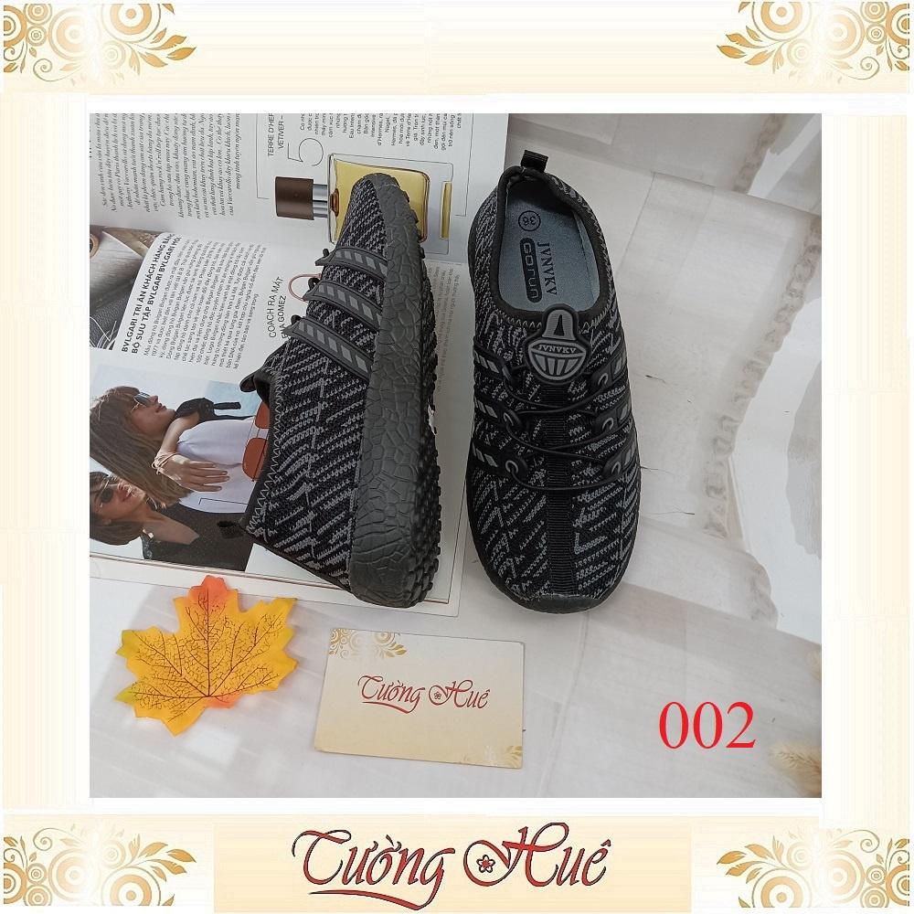 Giày Thể Thao Nữ Giả Dây Cột Siêu Nhẹ - 002
